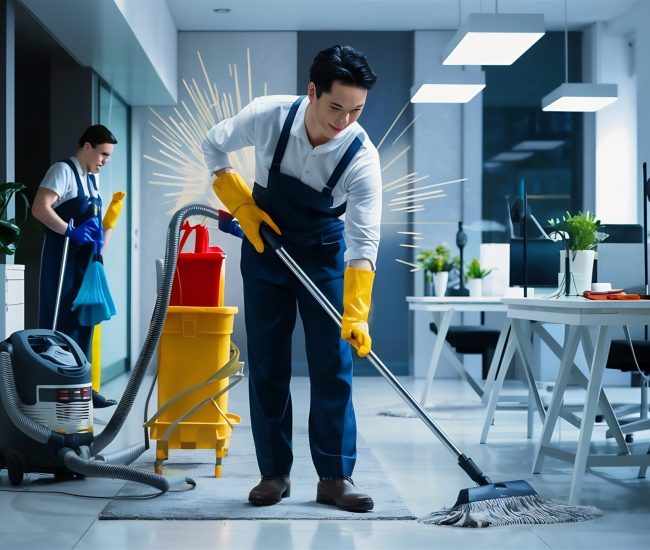 man-cleaning-service-concept-clean-room-office-tools